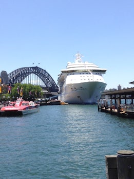 Radiance at Sydney before cruise....