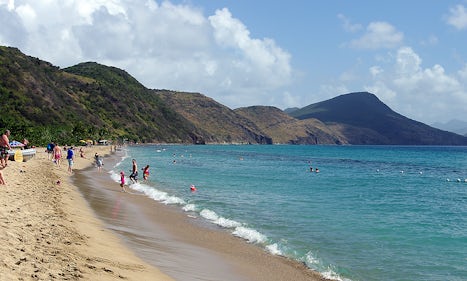 a St Lucia beach