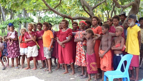 Singing group on excursion Rabaul