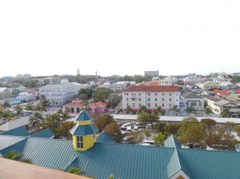 A view of Nassau as we docked.
