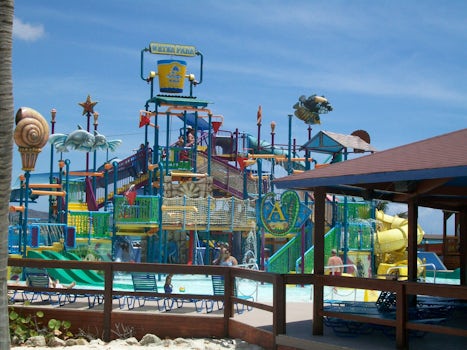 Aqua Park slides.