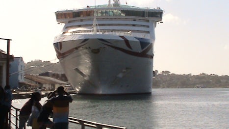 Oceana docked at St KittsWhat