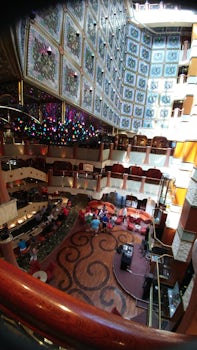 View of lobby from 5th floor.