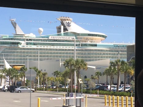 Freedom of the Seas at Port Canaveral