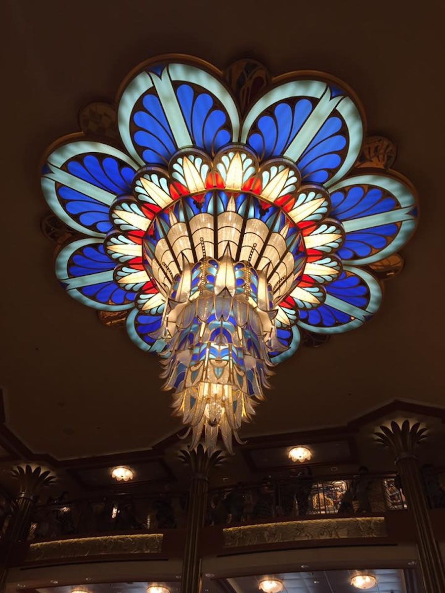 Lobby chandelier