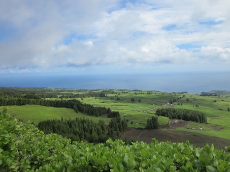 View from Azores Islands.