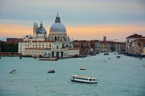 Venice, Italy as viewed from the deck of PH 6147