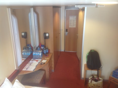 Yep another room shot, like being able to buy water prior to the cruise.