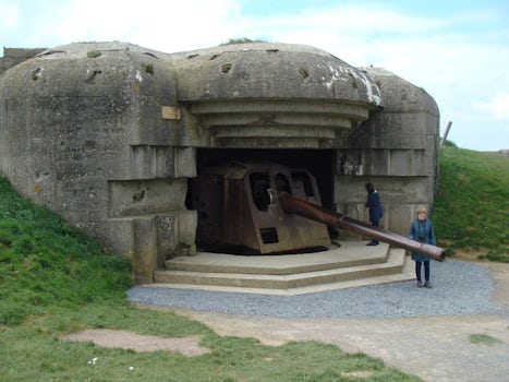 German bunker, D-day beaches