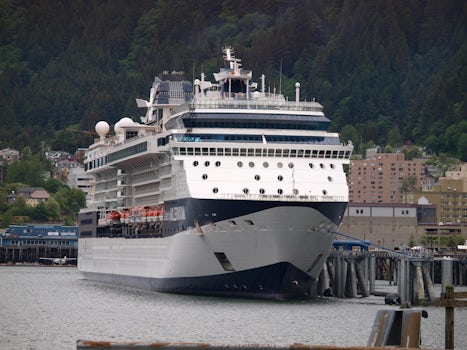 Exterior ship view in Juneau