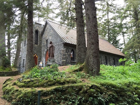 Exterior view of the Shrine of St. Therese in Juneau
