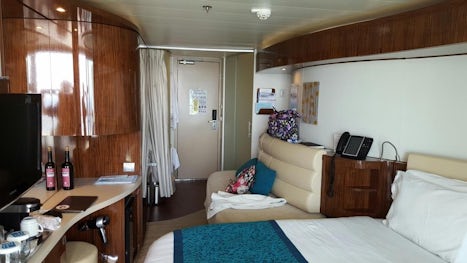 Our cabin on deck 11, aft.