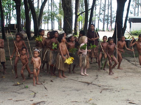 A native welcome in Png.