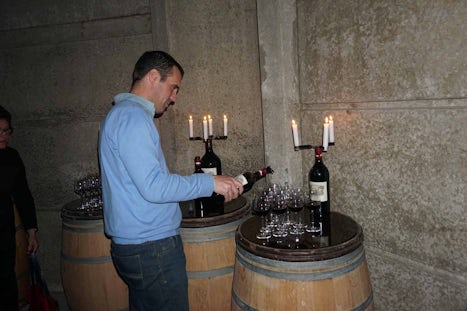 Wine tasting at Lafite Rothschild