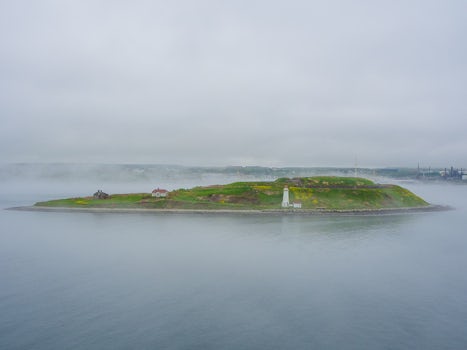 Arriving in a Foggy Halifax
