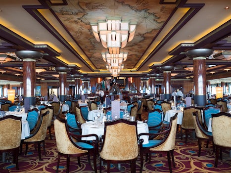 The updated Grand Pacific Dining Room.