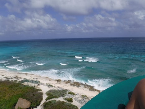 Cozumel from the top of the lighthouse
