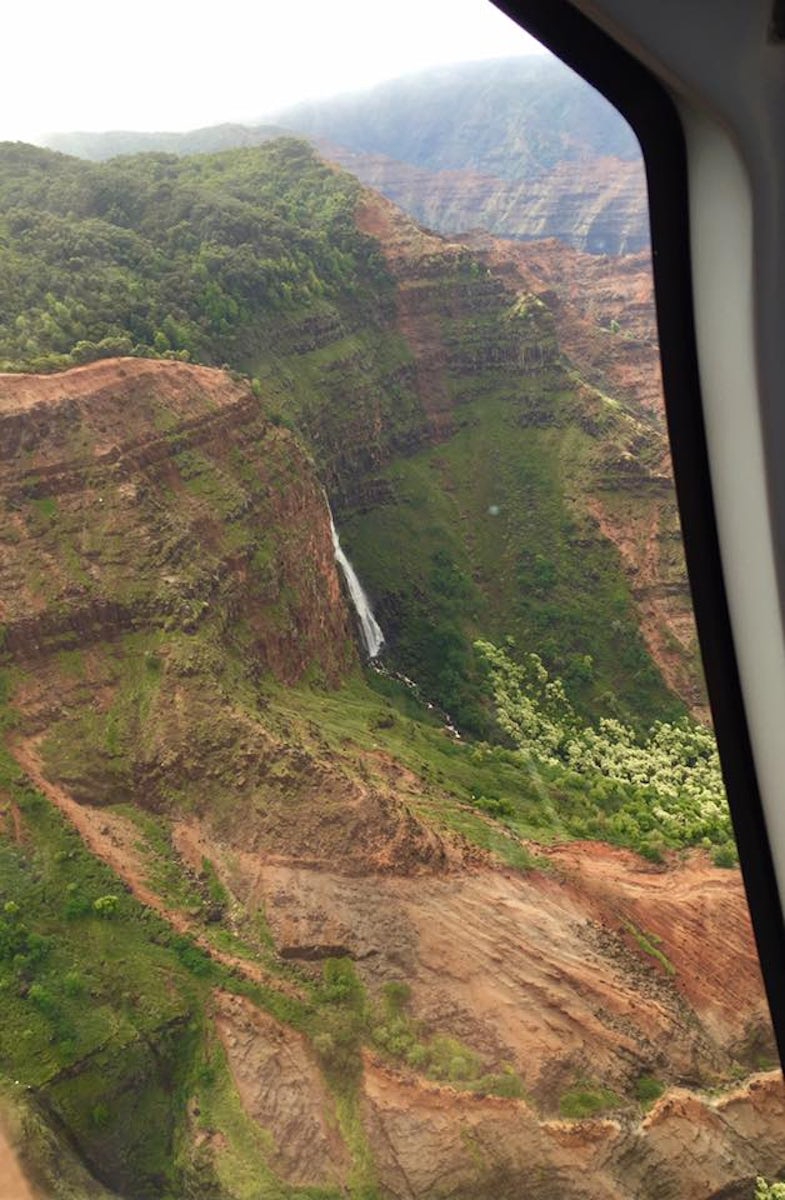 This is in Kaui - Helicopter excursion