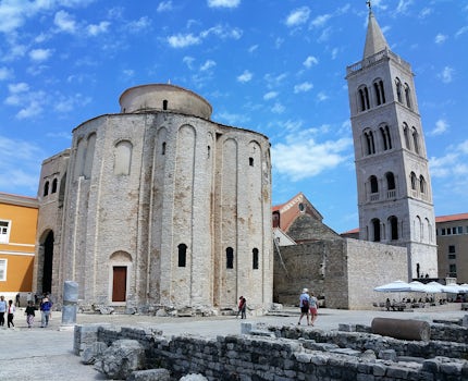Zadar, Croatia  (another 'on own' that we had to pay for to get int
