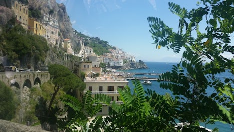 The Amalfi Coast in Italy, June 2016.