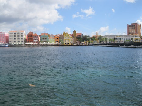 Queen Emma Bridge in Willemstad Curacao