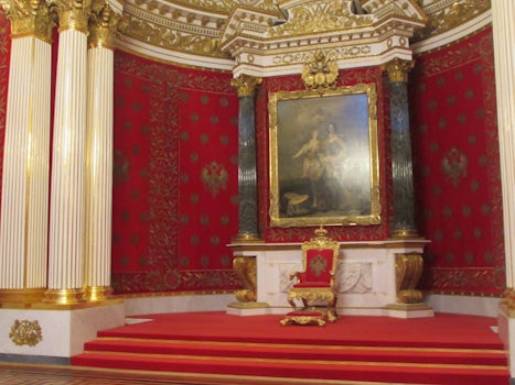 Hermitage throne room