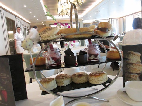Delicious afternoon tea- worth paying extra for.