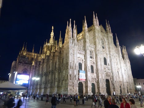 579 years to build, this Cathedral is Milan is amazing!