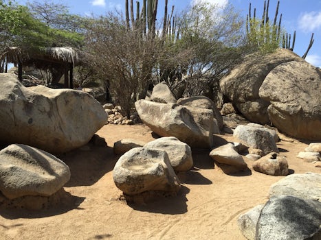 Casibari Boulders Formation in Aruba
