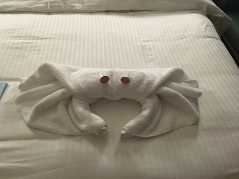 Towel Animal - Crab