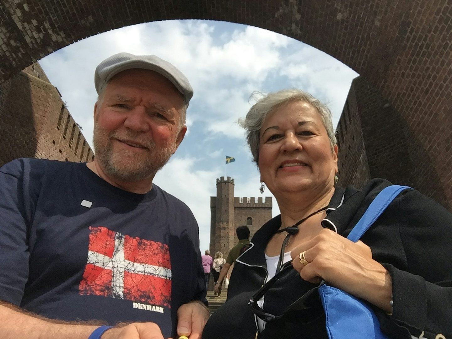 A castle in Helsingborg, Sweden--our first stop on the cruise.