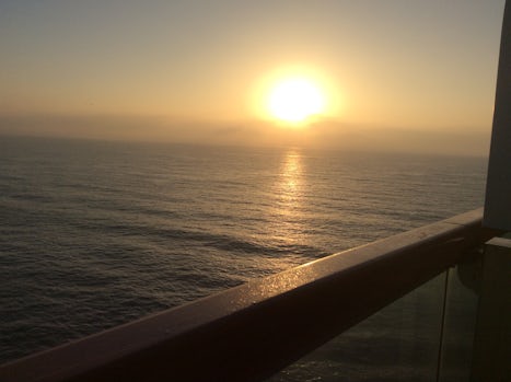 Sunrise near Mallorca