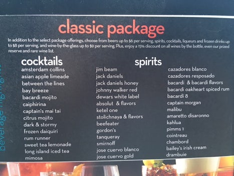 Beverage Package - Classic (1 of 2)
