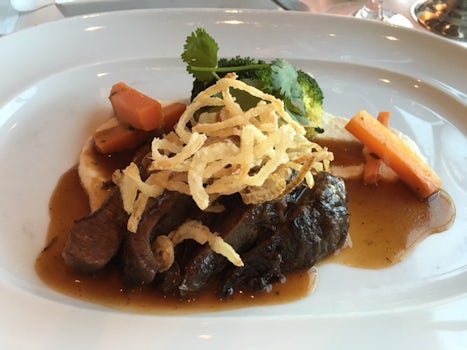 Beef Cheeks served during Top Chef Evening