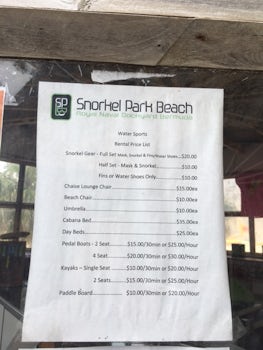 Snorkel Park Pricing