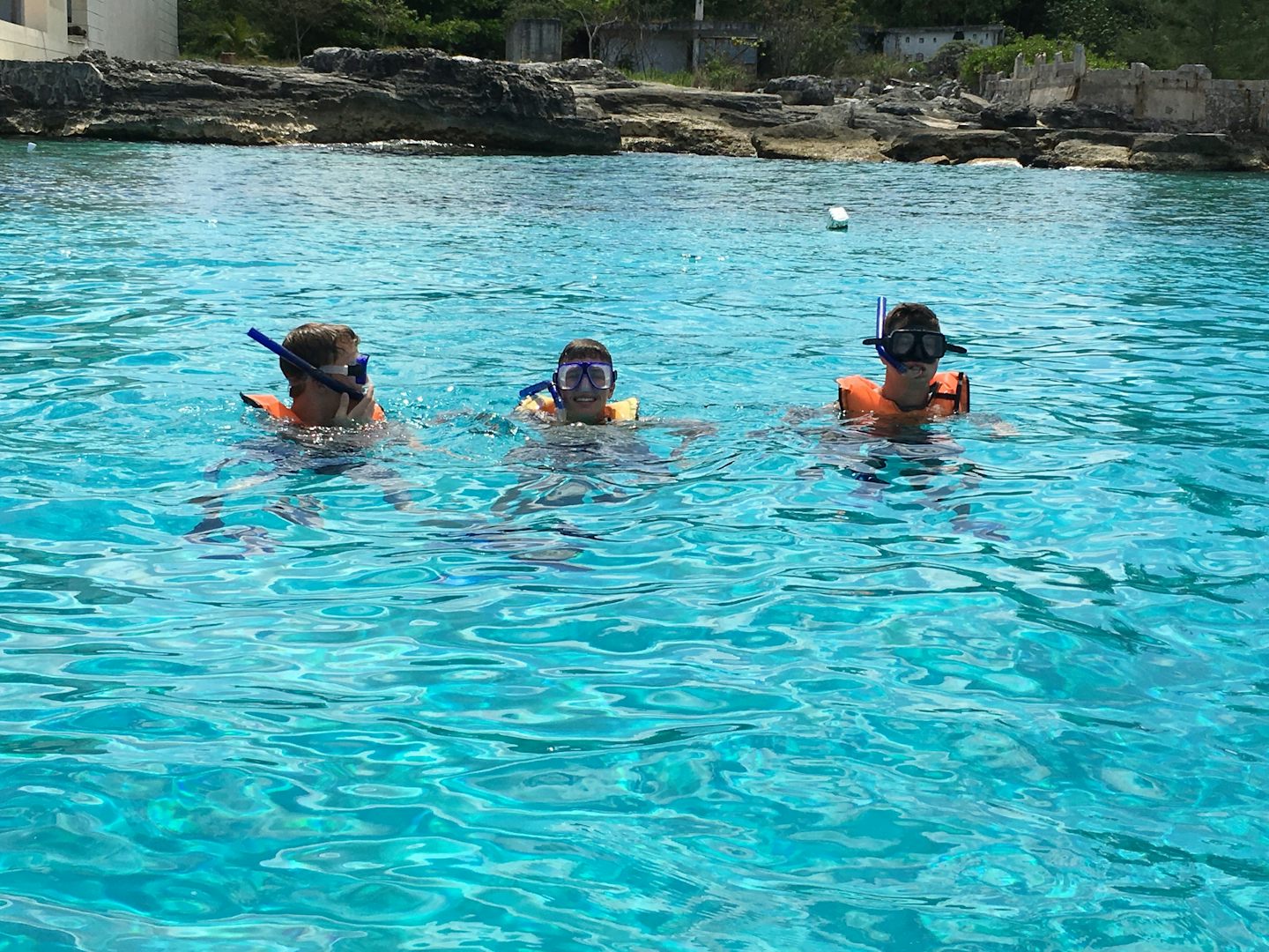 Snorkeling after Speed Boats