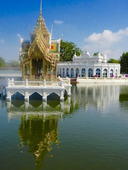 One of the UNESCO sites.  Ayutthaya.