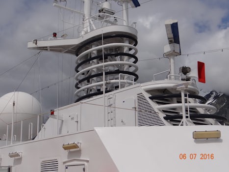 This is a picture of the ship we were on.