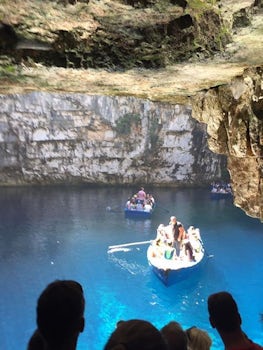 Melissani Cave in Argostoli