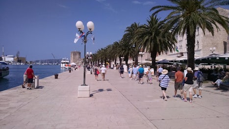 island town of Trogir, Croatia.