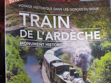 Train De L'ardeche - booklet from the wonder train trip up the gauge.