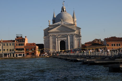 Venice - pontoon bridge during Founders Festival