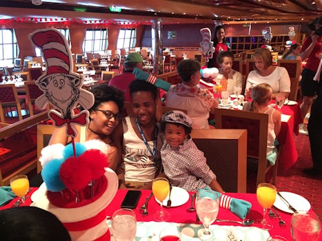 Dr. Seuss breakfast was great fun for the entire family.