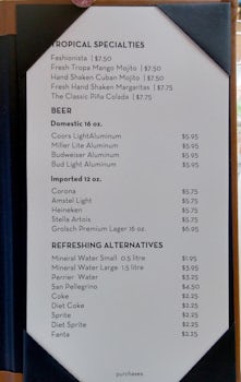 Lido Beer List