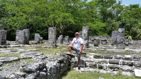 Maia's Ruins at Cozumel