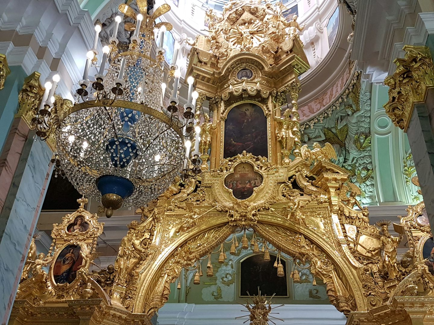 The Hermitage in St. Petersburg.