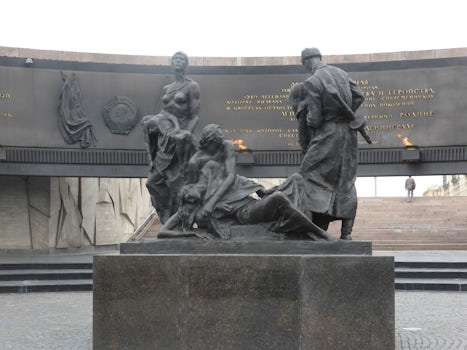 St Petersburg. Monument to Heroic Defenders of Leningrad