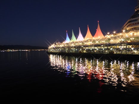 Canada Place Vancouver by night, really beautiful