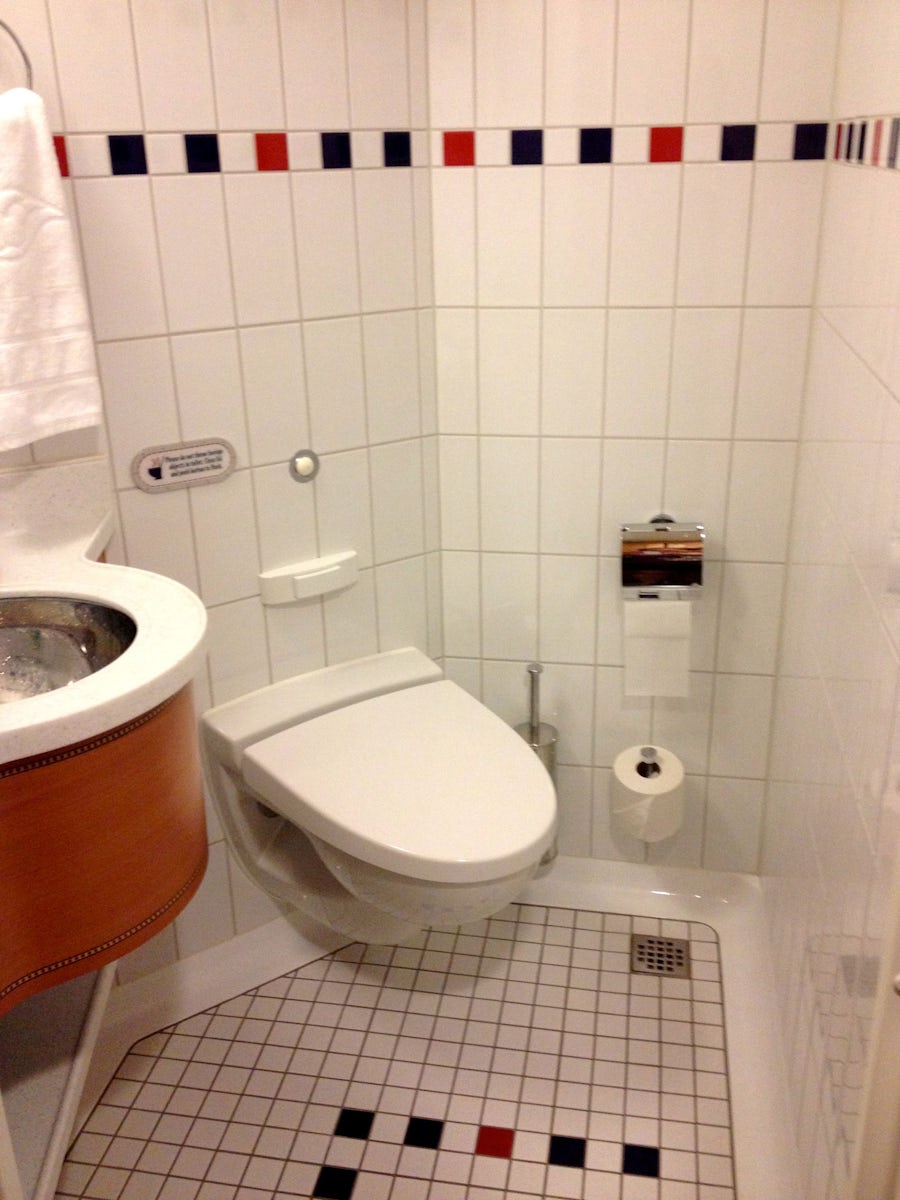 Bath on the Left - Sink and Toilet