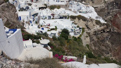 Oia village Santorini
